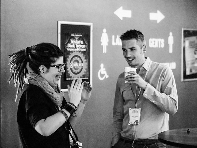 Tammie Lister & Dave Lockie at WordCamp London 2016